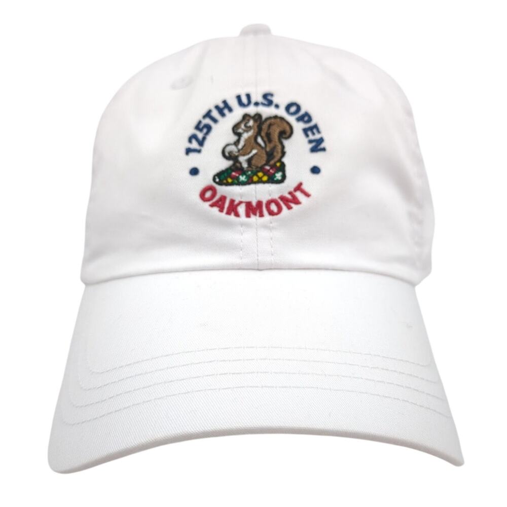 Ahead 125th US Open Oakmont Golf Hat Adjustable White USGA Member